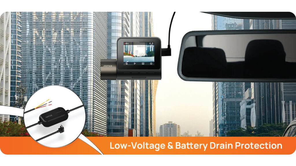 Tự động bảo vệ bình ắc quy trên 70mai A200