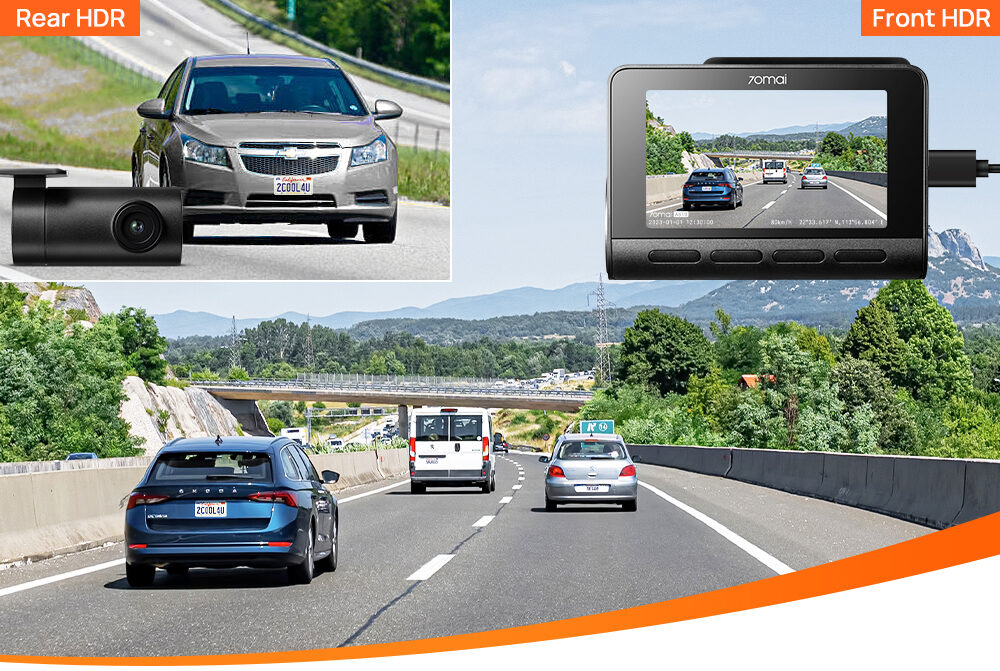 70mai A810 ghi hình 2 kênh siêu nét