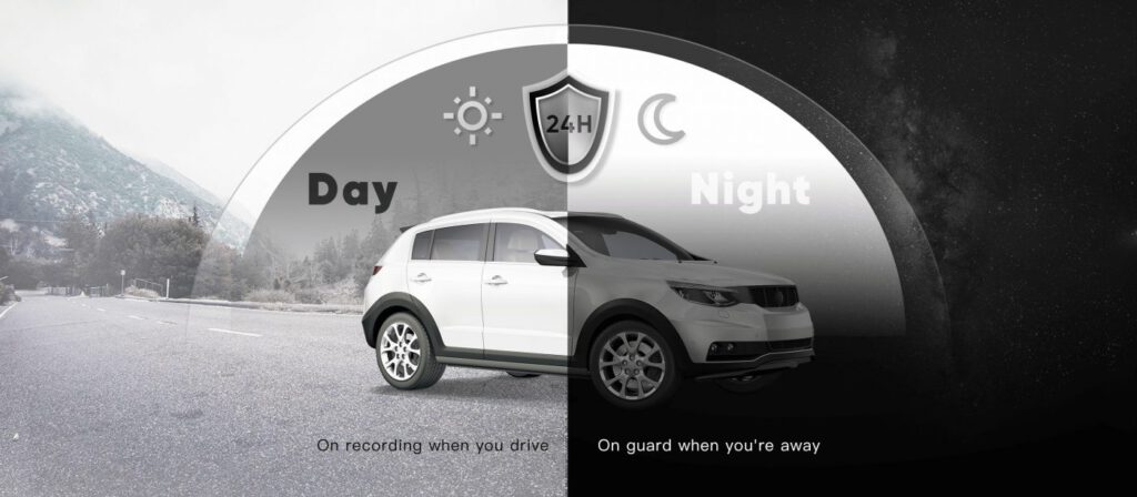 Chế độ giám sát bãi đậu xe trên A500S