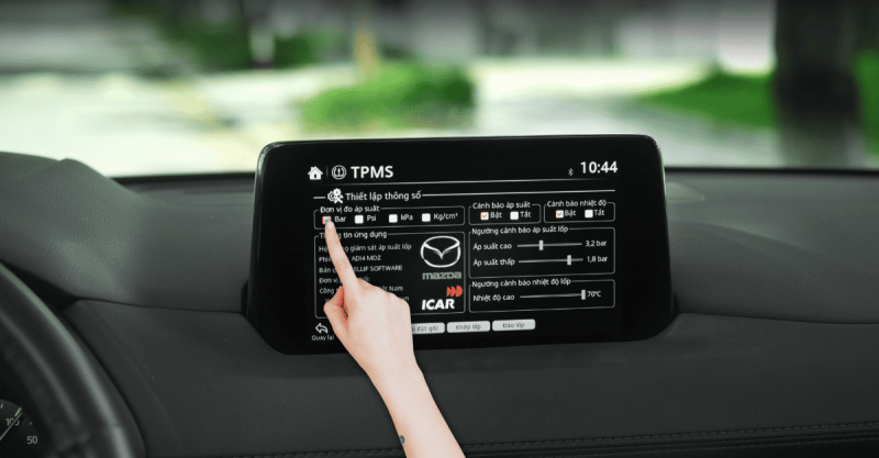 Giao diện cài đặt bằng tiếng Việt trên Ellisafe J43 dễ thao tác & sử dụng