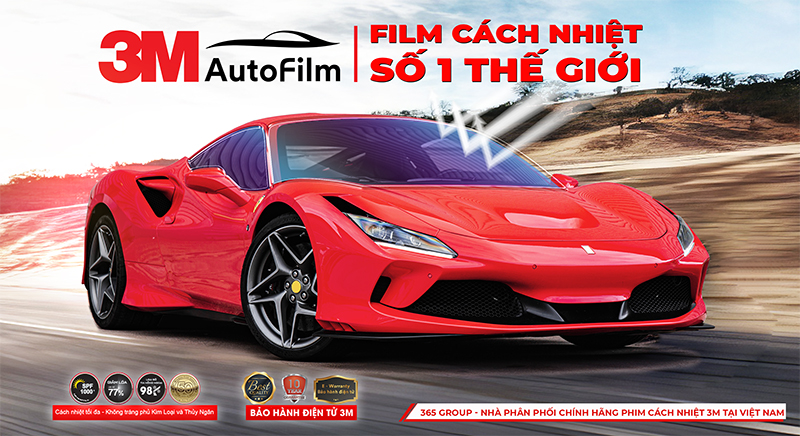 DÁN PHIM CÁCH NHIỆT 3M TẠI HỒ CHÍ MINH: CẬP NHẤT ĐẠI LÝ CHÍNH HÃNG MỚI NHẤT TẠI AUTO365