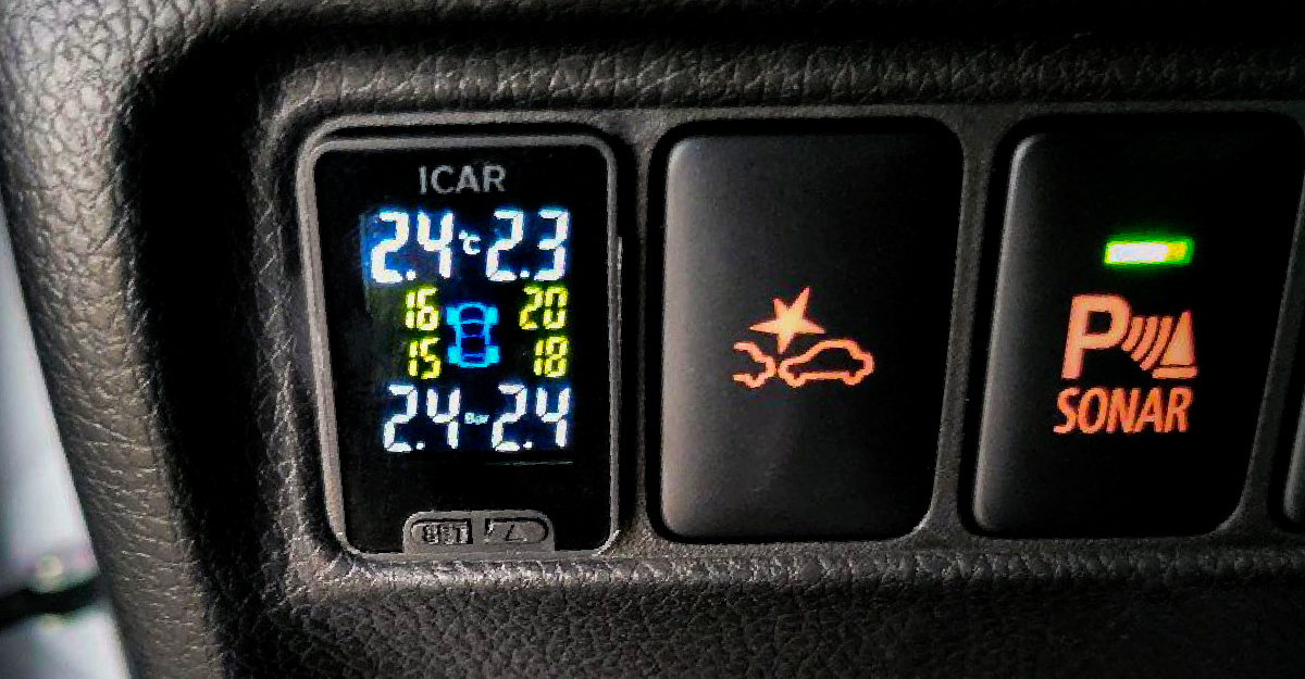 Cảm biến áp suất lốp ICAR Ellisafe C398