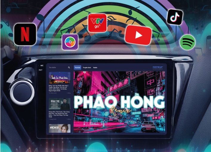 Teyes CC3 được trang bị kho giải trí vô tận