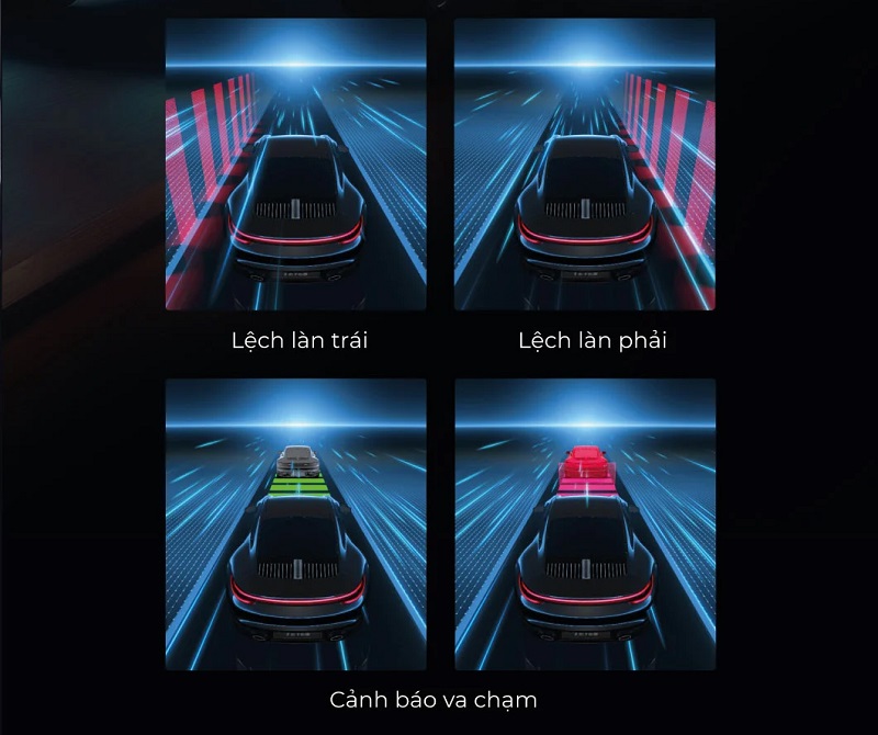 Teyes Vision hỗ trợ cảnh báo giúp bạn lái xe an toàn hơn
