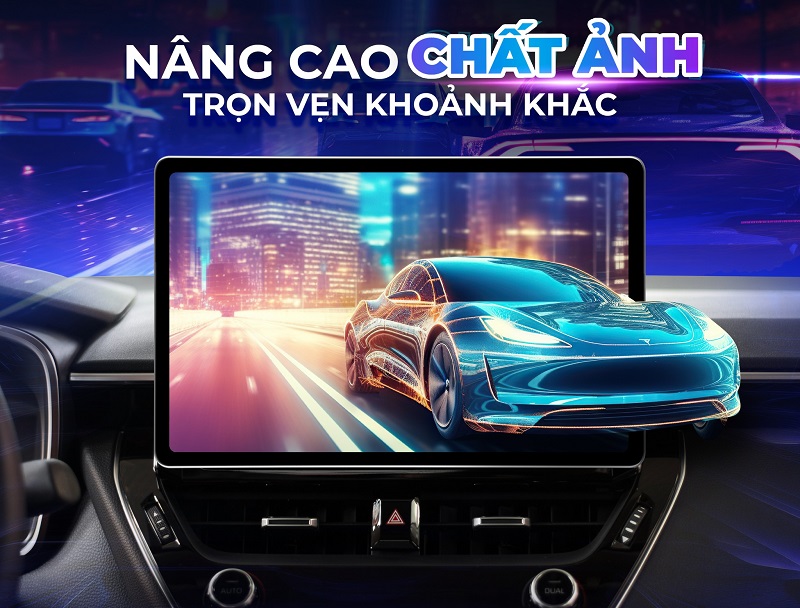 Teyes CC3 2K Max 11.5 - 13 inch giúp đáp ứng mọi chức năng giải trí