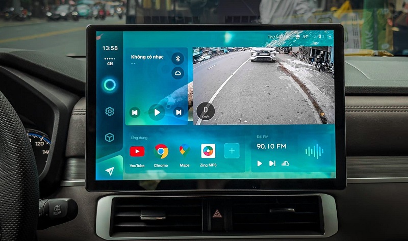 Teyes 2K Max 360 có hỗ trợ camera 360 độ loại bỏ điểm mù