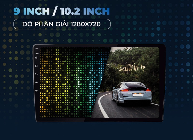 Màn hình QLED hiển thị hình ảnh sắc nét sống động